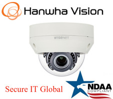 Hanwha Techwin SCV-6085R 2MP IR HD Vandal Security Dome Camera 3.2-10mm Lens