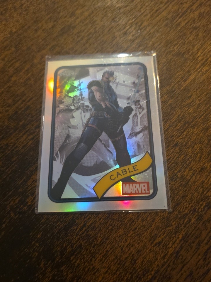 2025 Topps Chrome Marvel Cable #145 Refractor 