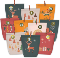 Adventskalender Zum BefüLlen, 24 Weihnachtskalender GeschenktüTen Zum Selber Bas