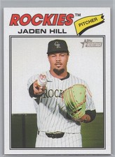 2026 Topps Heritage #26 Jaden Hill