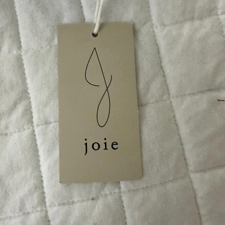 Vestido camisero para mujer JOIE 8 azul floral con cinturón acampanado preppy costero suave niña Foto 2 de 4