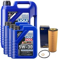 MotoröL Set High Tech 5W-30 Liqui Moly 8 Liter + ÖLfilter FüR Daewoo Korando