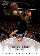2012-13 Leaf #FE1 Festus Ezeli - BSK