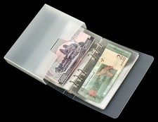 Ettonsun Thickened 100 Pocket Dollar Bill Holders for Collectors Paper Money ...