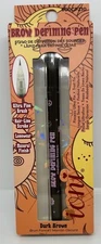 IONI “Glampalooza” Brow Defining Pen (Dark Brown) NIB - Fast Ship + Gift !