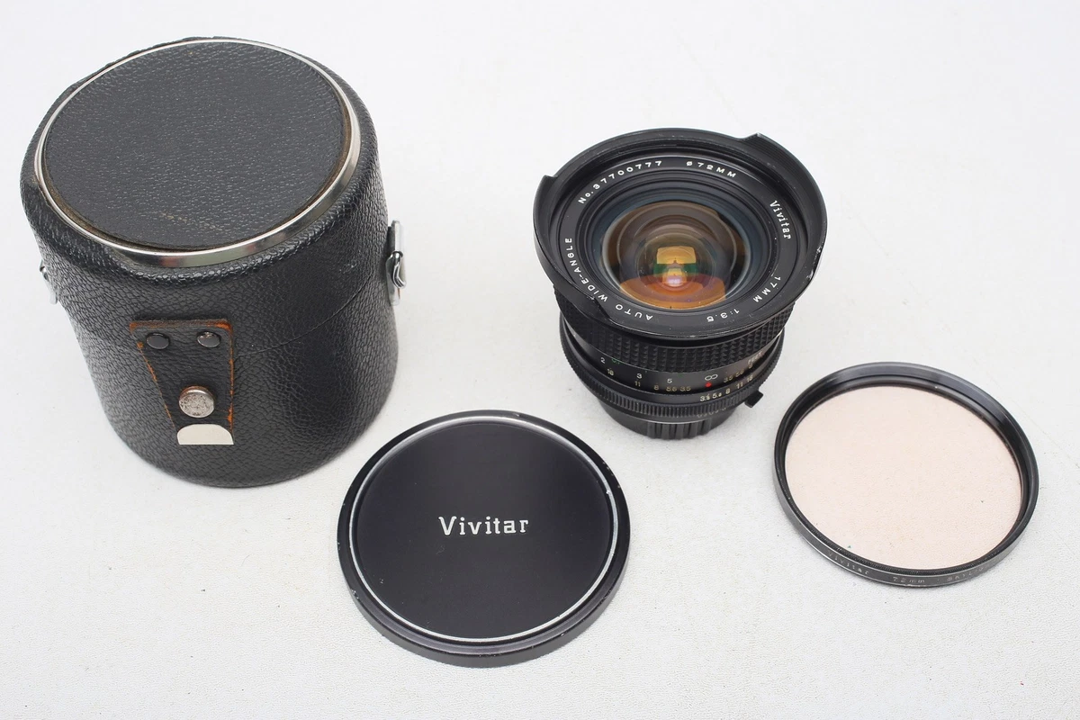 17mm Focal f/3.5 Wide Angle Camera Lenses for sale | eBay