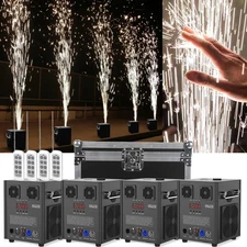 4PCS 700W Cold Spark Machine Stage Effect DMX Firework DJ Event Party Wedding