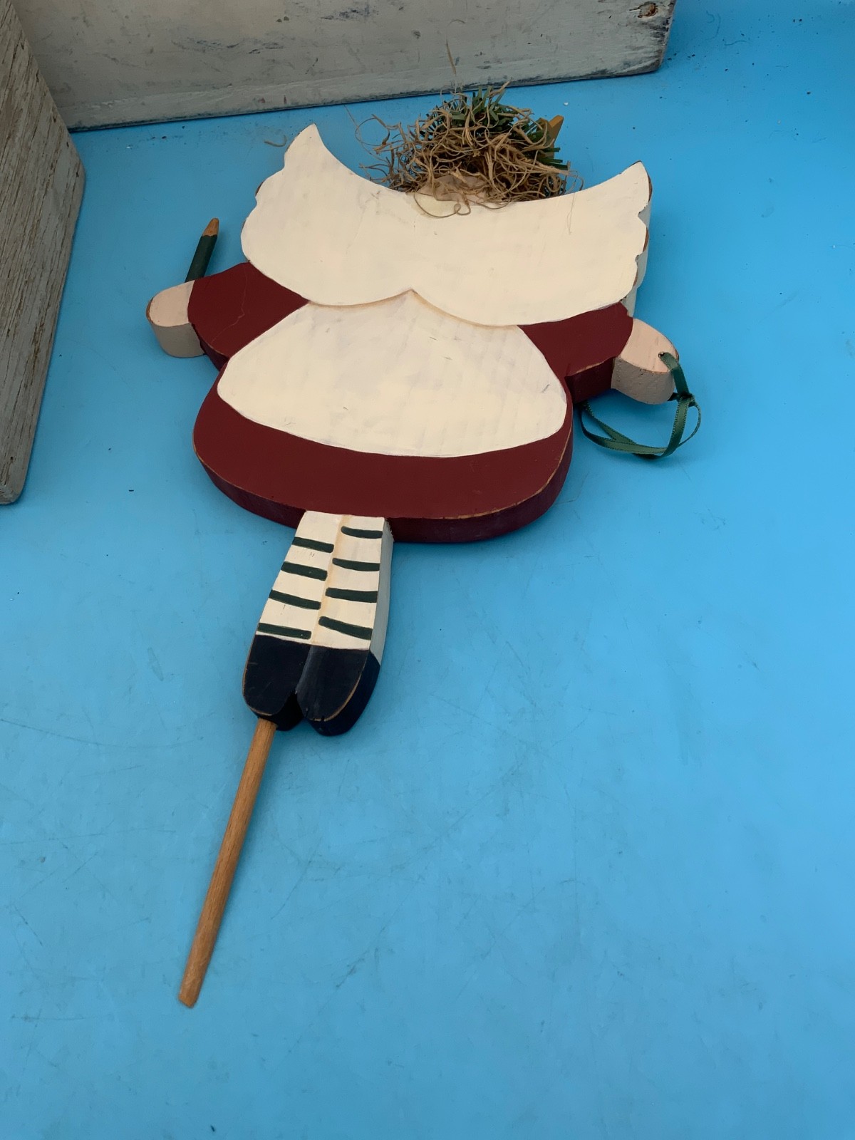 Primitive Folk Art Wooden Angels, Country Decor (4)