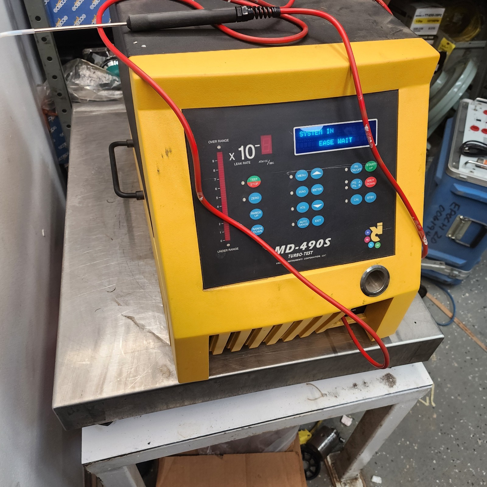 VIC MD-490S Helium Leak Detector Tester Pfeiffer Hipace 80 & TC110