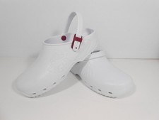 Zoccoli slip-on CALZURO LIGHT bianchi scarpe infermiera leggere taglia: Eu41,US9,5 Italia