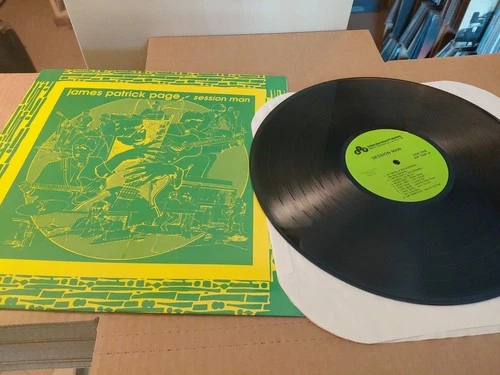 James Patrick Page Session Man Vinyl 12 LP AIP 10041 Led Zeppelin Jimmy Page