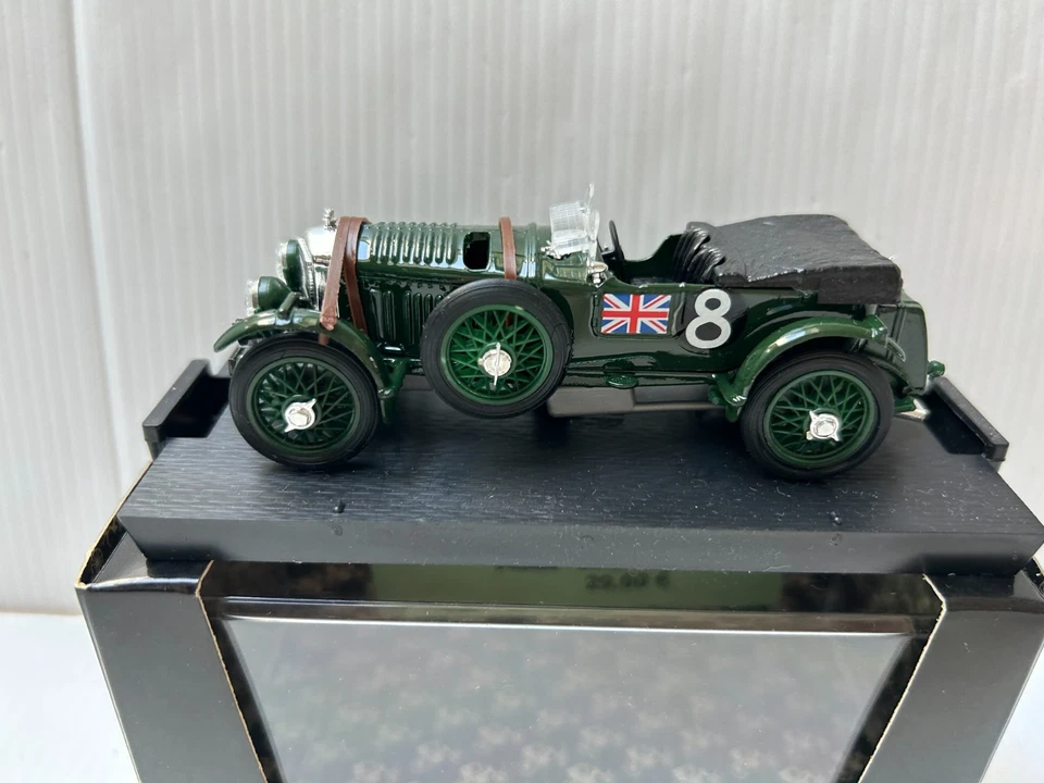 BRUMM R114 Bentley #8 1930 Vert 1/43 Voiture Miniature Collection - Photo 2/4