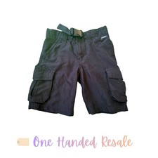 Tony Hawk Kids Boys Black Cargo Shorts w/ Belt 5