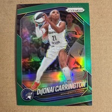 2025 Panini WNBA Prizm DiJonai Carrington Green #9 FREE SHIPPING