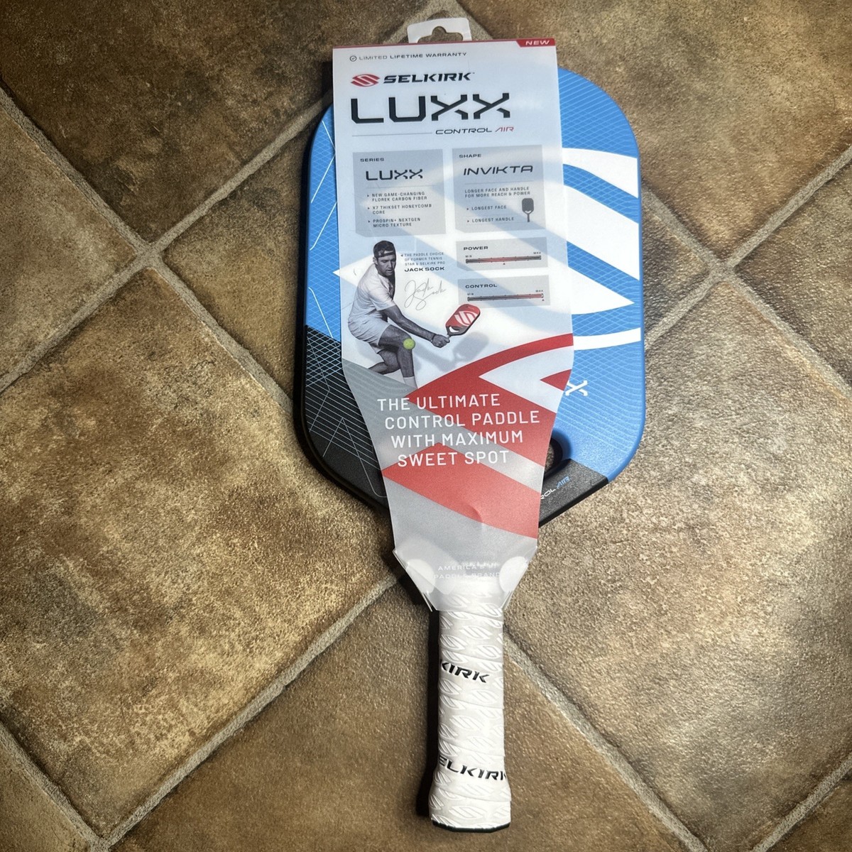 Selkirk Luxx Control Air Invikta Blue Pickleball Paddle