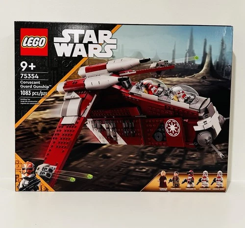 NEW• LEGO Star Wars: Coruscant Guard Gunship 75354 Retired 1083pcs