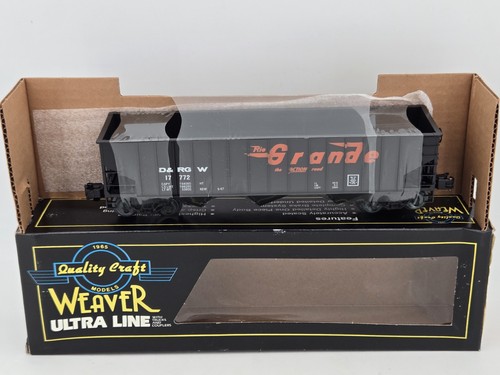 Weaver Ultra Line 17772 Rio Grande 3 bahías tolva de carbón coche 3 rieles - NUEVO D&RGW | Zustand: New
