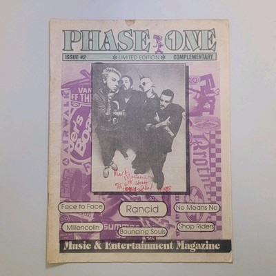 Phase One Magazine 97' #2 Limited Edition Punk Rock Community Zine