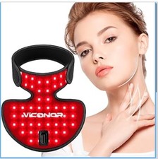 Red Light Therapy for Neck and Chest, Red Light Therapy for Face Neck Device