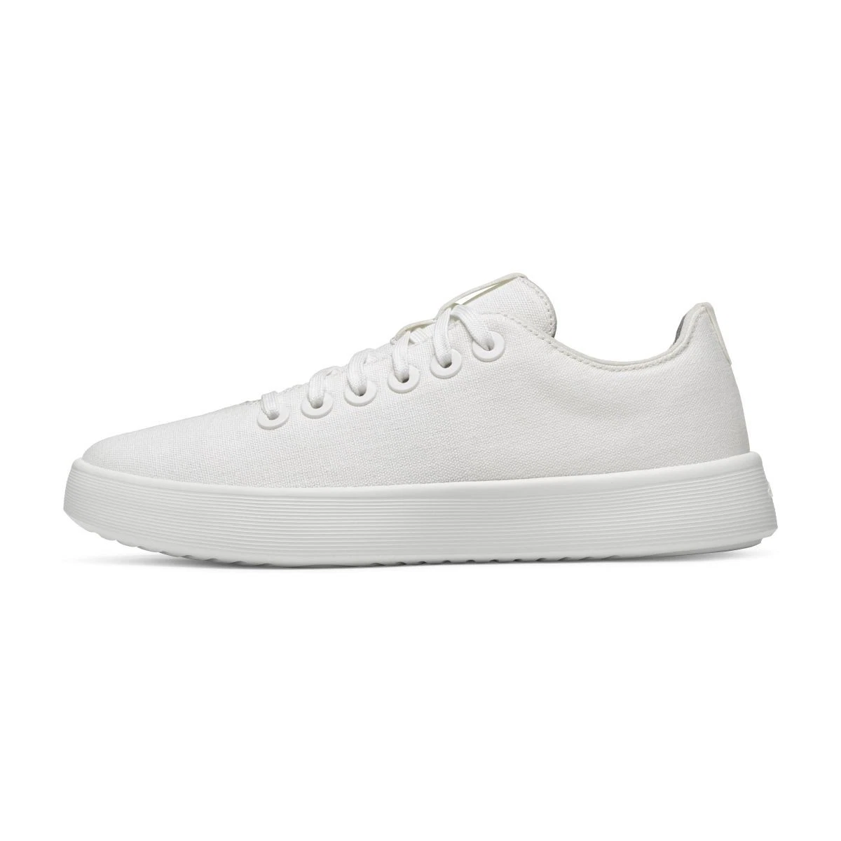 Allbirds Women's Cruiser Canvas Sneaker Blizzard/Blizzard - A12442W, Blizzard Bl