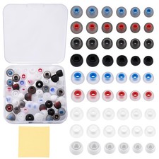 54Pcs Silicone Earbud Replacement Tips, S/M/L Ear Bud Rubber Earbud...