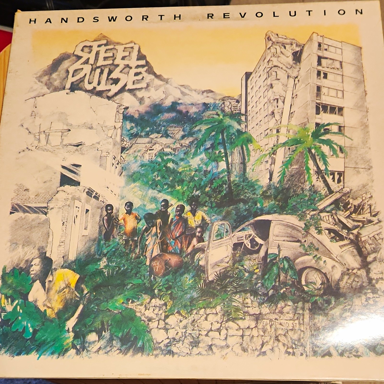 Steel Pulse Handsworth Revolution Vinyl LP 12" 1978 Mango MLPS 9502 Reggae