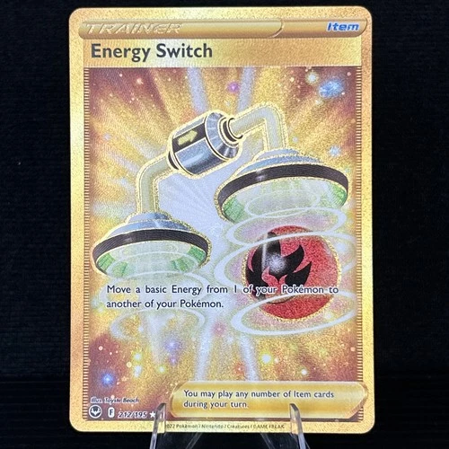 Pokémon TCG Energy Switch 212/195 Silver Tempest Secret Rare N/M Condition