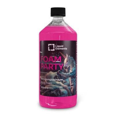 Liquid Elements Reinigungsschaum Foam Party Einhorn (Zuckerwatte) 1L