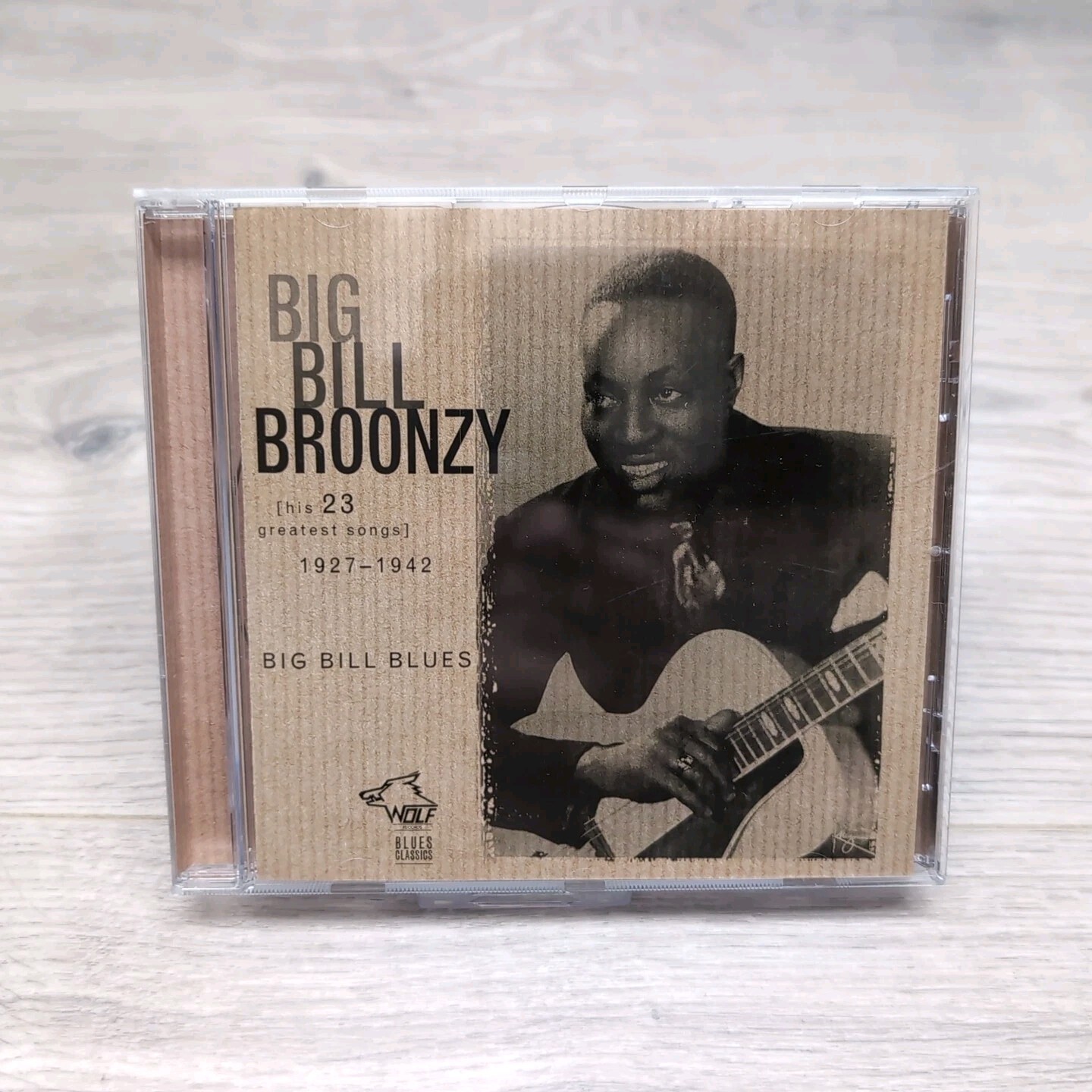 Big Bill Broonzy - Bill Bill Blues - CD Album - Wolf Records - Very Good Cond