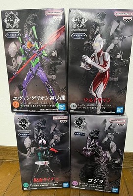 Shin Japan Heroes Universe S.J.H.U. Figure Godzilla Eva Ultraman Kamen Rider