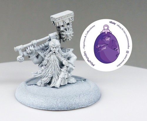 Warhammer Aos, Dwarf Nain, Master Engineer Ingenieur, Hammer