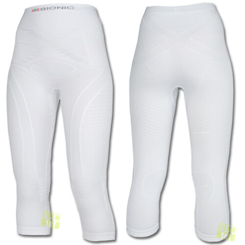 Ropa interior de esquí para mujer X-Bionic Energy Accumulator pantalones blancos