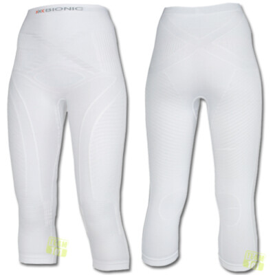 X-Bionic Damen Skiunterwäsche Skiunterhose Energy Accumulator pants weiß