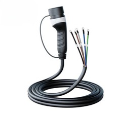 New EV Charger Type2 Female Car Side 5m Cable 32A 8KW 11KW22KW for Electric Car