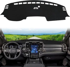 Car Dashboard Dash Cover Mat Compatible with 2019 2020 2021 2022 2023 2024 Ram 1