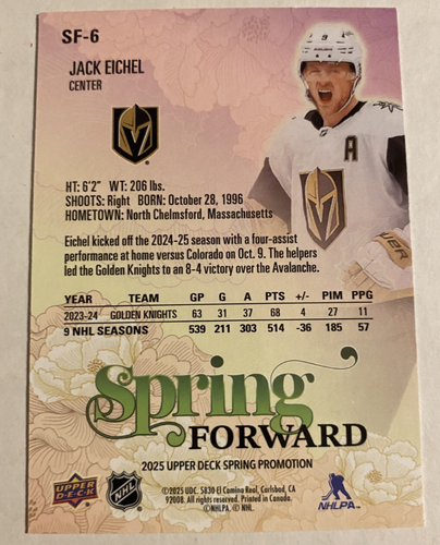 2025 Upper Deck Spring Forward Toronto Spring Expo "You Pick from list" - Picture 14 of 14