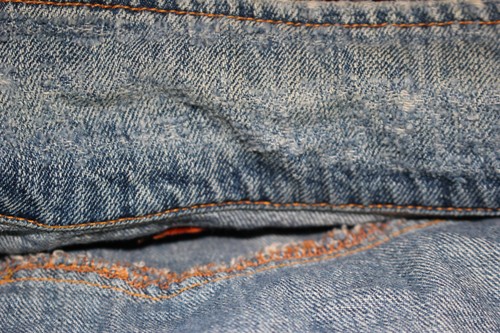 Nudie Jeans Vintage Rust Conny Distressed Denim Jacket Medium - Bild 9 von 11