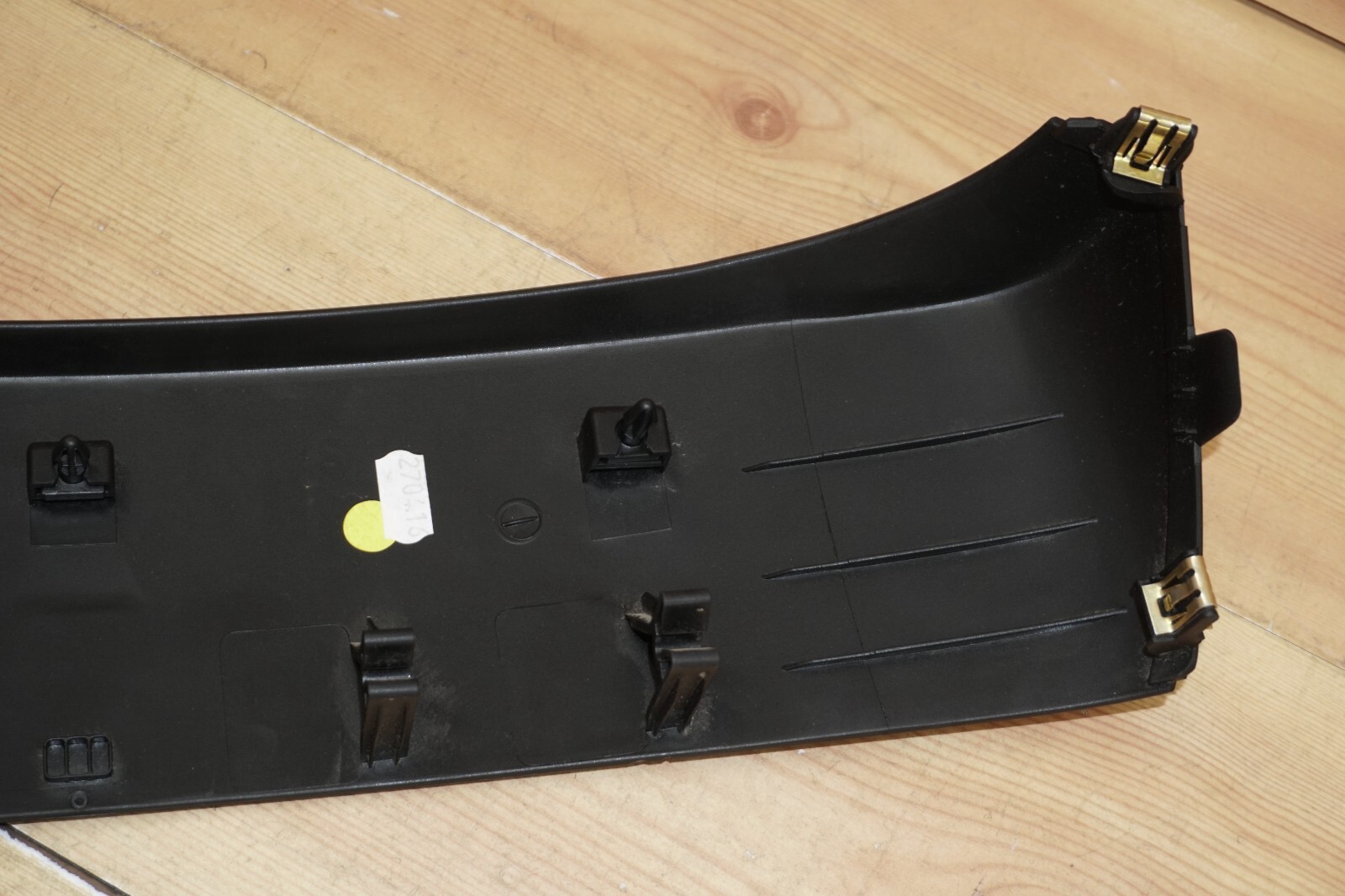 2017 Maserati Ghibli OEM Front Left Driver's Seat Lower Plastic Panel Black