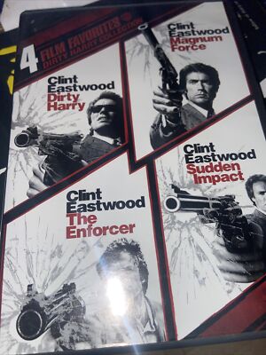 CLINT EASTWOOD Dirty Harry 4-Film Collection MAGNUM FORCE Sudden