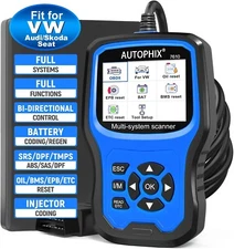 Autophix 7610 Automotive OBD2 Scanner Car All System Code Reader Oil EPB Reset 