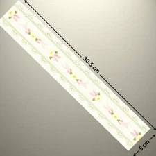 Mrs Grossman's Sticker 12" X 2" - WILD ROSE SCALLOP BORDER - Up to 20% OFF!!!