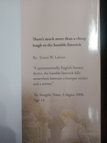 Limericks for Laughs Volumes 1 2 & 3 Adrian Lane-Mullins Authoritative Anthology - Picture 10 of 18
