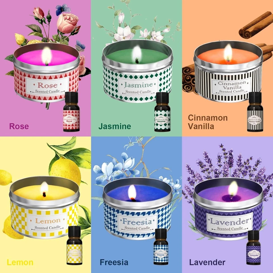 Candle Making Kit Supplies, Soy Wax DIY Candle Making Kit for Adults and - Image 4 of 4