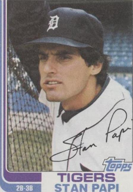 1982 Topps - Bruce Sutter, Stan Papi Wrong Back Bruce Sutter Back for ...
