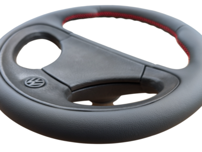 Volant Cuir Neuf Grande Spline Pour VW Golf MK2/MK3, Seat Toledo 91-99, T4, T3