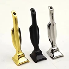 2Pcs Metal Straw Mixed Random Color Party Accessories Metal Tube Snuff Vacuum