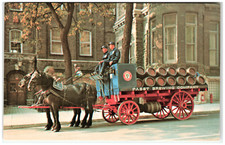 Postcard Advertising The Pabst Beer Wagon