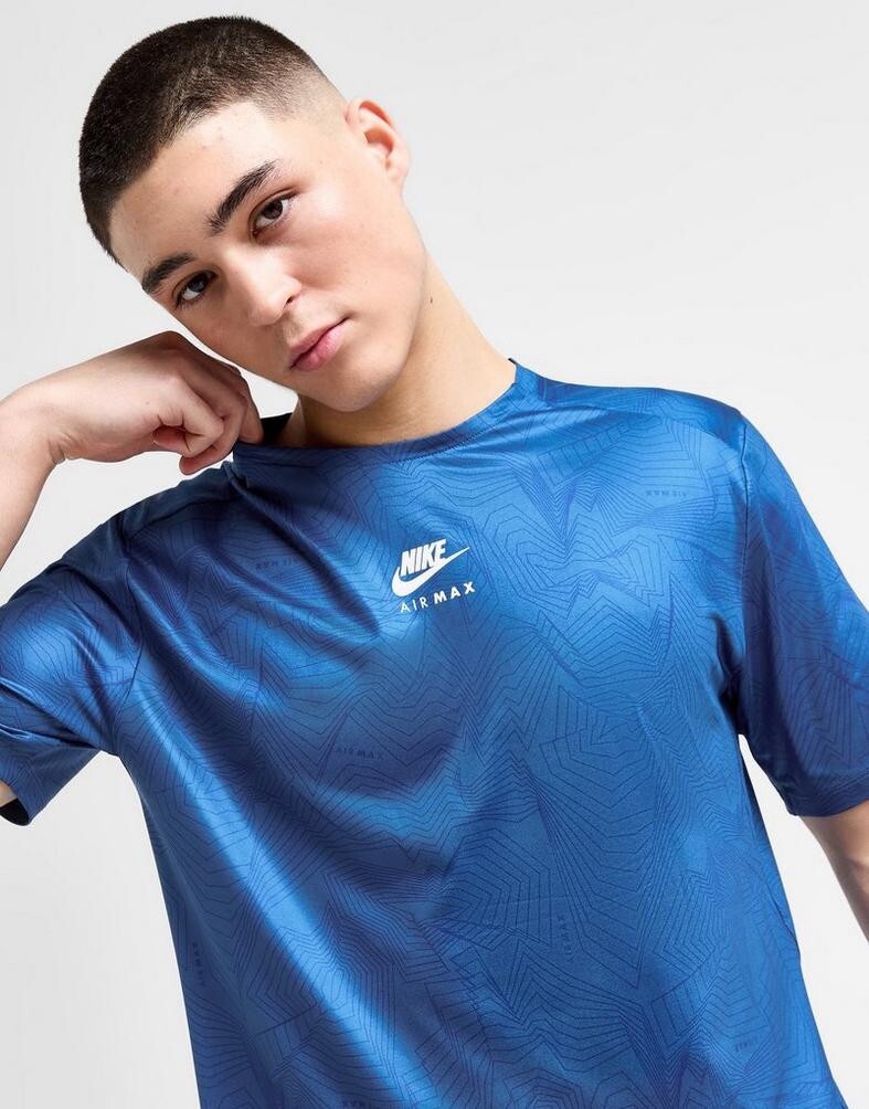nike air t shirt blue