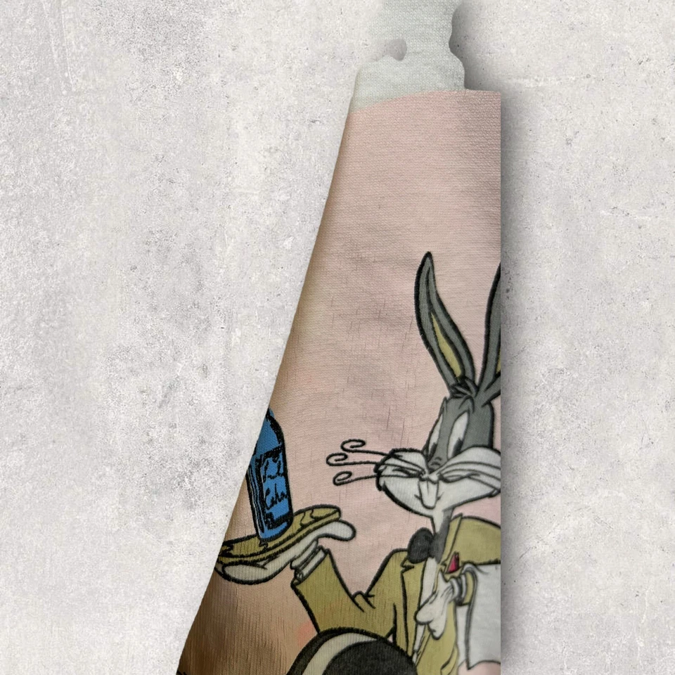 Raro 1995 Looney Tunes Bugs Bunny Taz Piolín Mujer Vestido de Noche San Valentín 2XL Foto 2 de 4