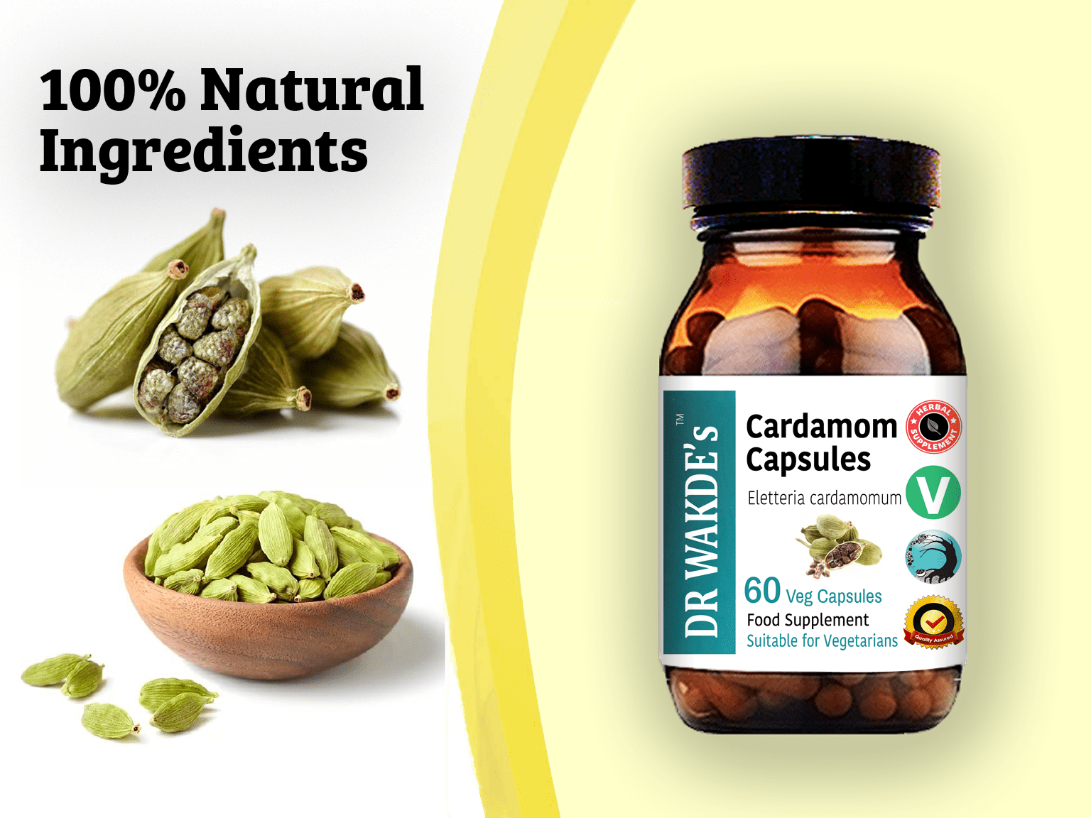 Complément Alimentaire DR WAKDE'S Neem Et Curcuma - 60 Gélules Végétales - Supplément Ayurvédique - Neuf